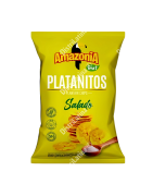 Platani salati 75g Amazonia - Snack croccante