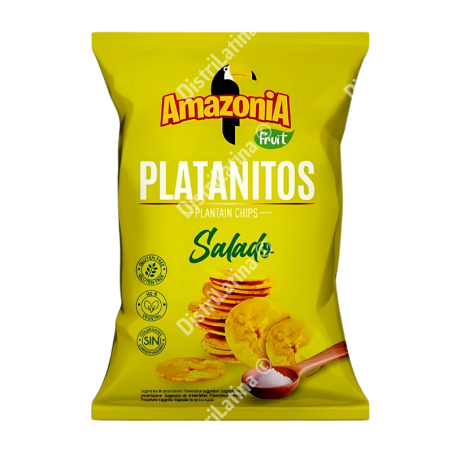 Platanitos Salados 75gr Amazonia