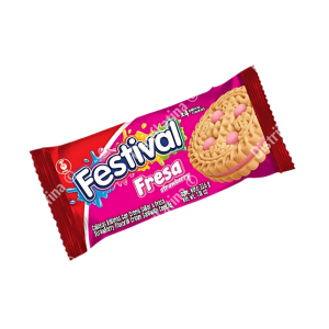 Erdbeerfest-Kekse - Kekse mit Füllung