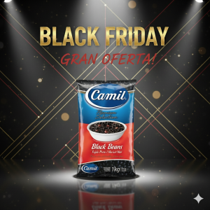 Camil Black Beans 1kg - Traditional Brazilian