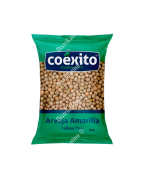 Paquete de Arveja Amarilla seca Coexito 500g para sopas