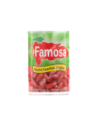 Lata de Habichuelas Rojas La Famosa 425g frijoles dominicanos