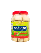 Bote de Bocadillos Veleños Coexito 100 unidades dulce de guayaba en hoja