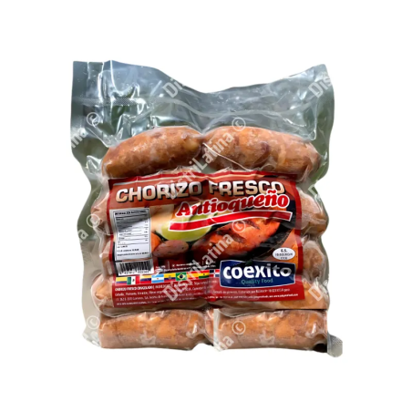 Antioquia Chorizo 5 units - Frozen