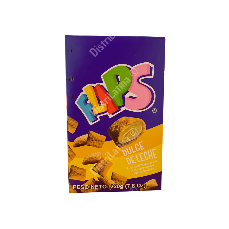 Flips Dulce de Leche (220g) - Cereal Snack Venezolano