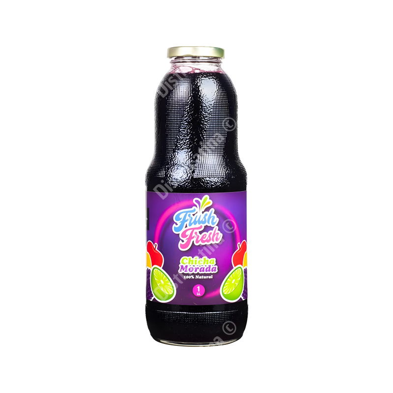 Chicha Morada (1L) - Bebida Peruana de Maíz Morado