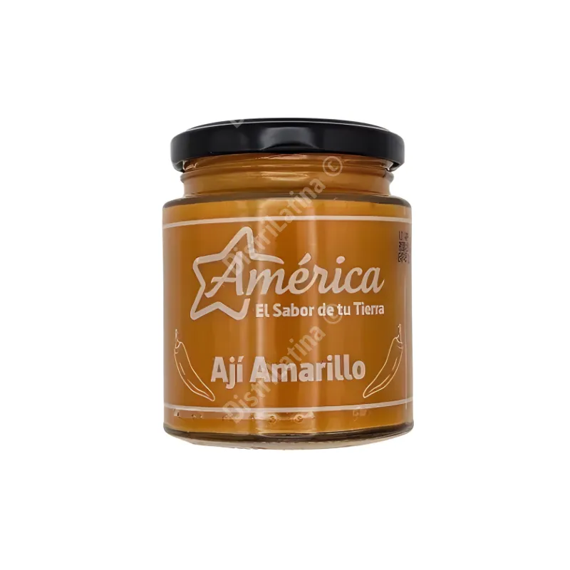 Pasta de Ají Amarillo América 212g en Suiza | Salsas Andinas