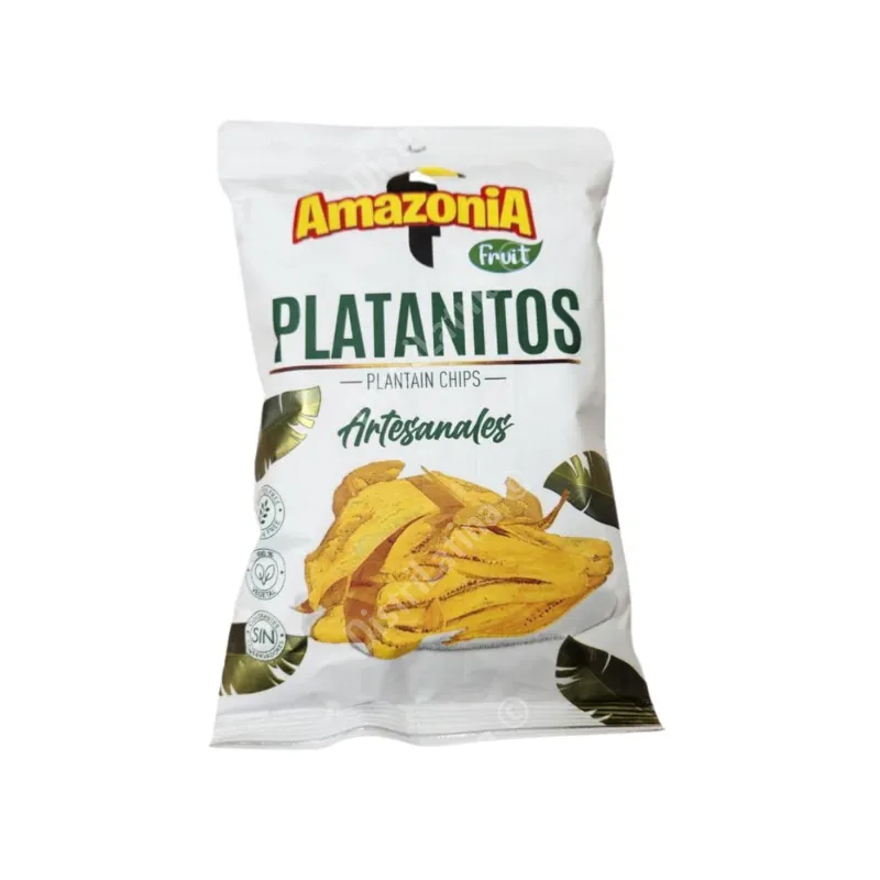 Platanitos Amazonia 115g en Suiza | Snack de Plátano