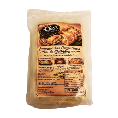 Empanadas queso y puerro en Suiza | Vegetarianas