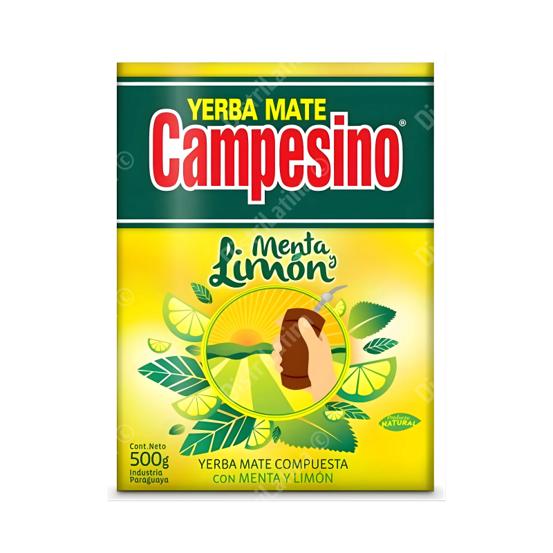 Yerba Mate Campesino Menta Limón 500g en Suiza