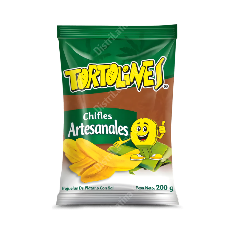 Chifle Artesanal Tortolines en Suiza | Snack de Plátano