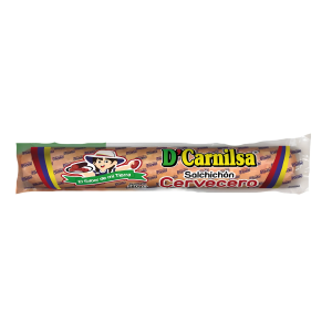 Pack de 10 Salchichón Cervecero D'Carnilsa – 580g