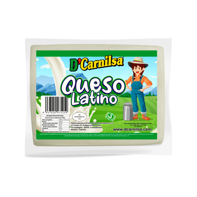 QUESO LATINO FRESCO D'CARNILSA 300G