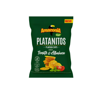 PLATANITOS TOMATE Y ALBAHACA 75GR AMAZONIA