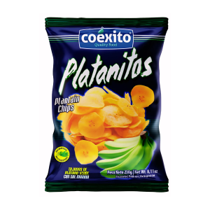 PLATANITO SALADO 230gr COLOMBIANO COEXITO