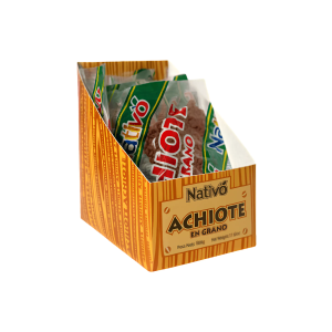 Achiote en Grano 50gr Disp 10uds Nativo