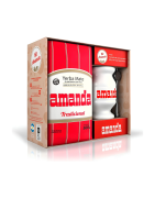 Kit Mate Inox + Yerba Amanda Roja 500g + Bombilla