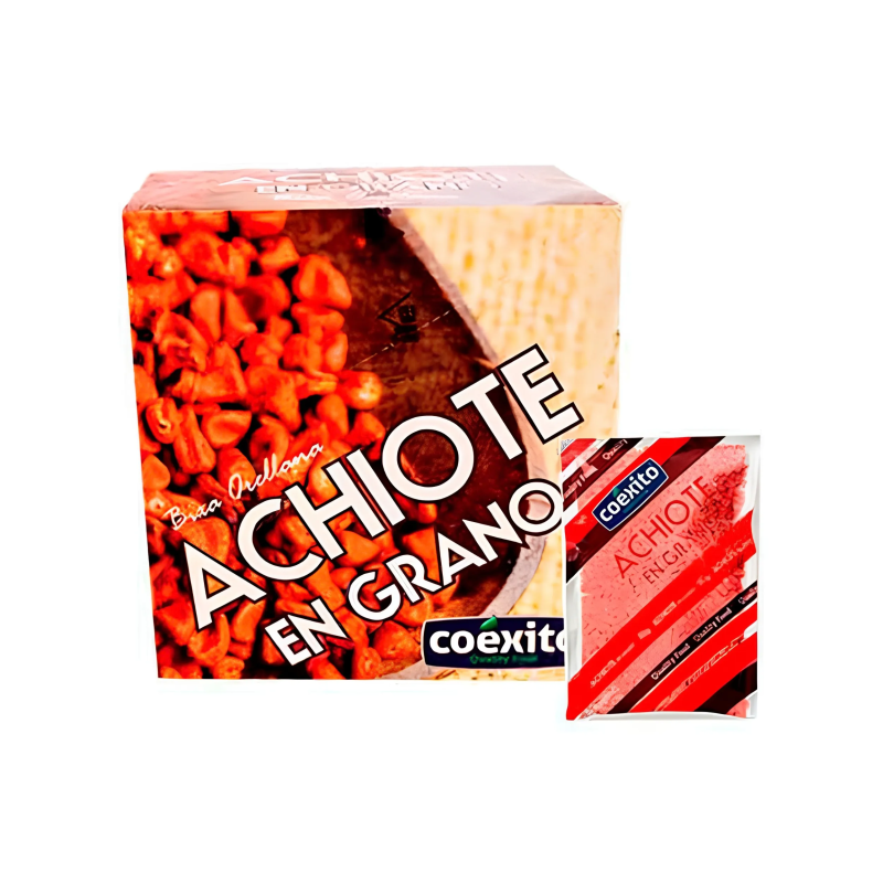 Achiote en Grano 50g Disp 10uds Coéxito | Especias