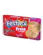 Erdbeerfest-Kekse - Kekse mit Füllung