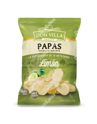 Papas Don Villa Limón 115g - Snack Crujiente