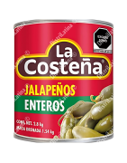 Jalapeños Enteros 2.8kg - Conserva