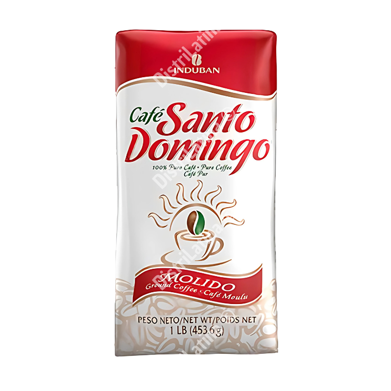 Café Santo Domingo 453gr Aroma y Sabor Auténtico Café Santo Domingo 453gr Aroma y Sabor Auténtico