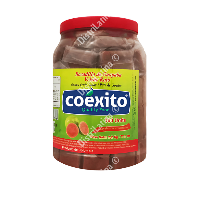 Bocadillo veleño Bote 100 Unds Bocadillo veleño Bote 100 Unds